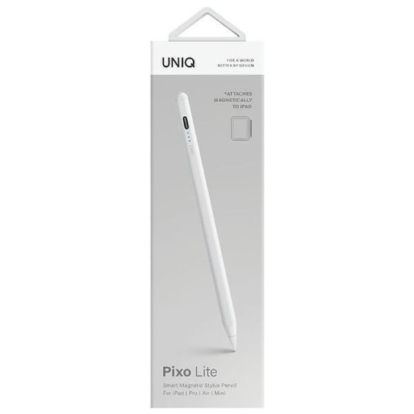 Uniq Stylus Pen kotelolla Pixo Lite - valkoinen