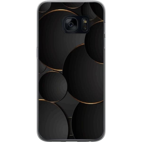 Telefontaske til Samsung Galaxy S7 med luksus cirkler