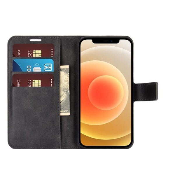 BooM RFID-Skyddat Plånboksfodral iPhone 12 - Svart