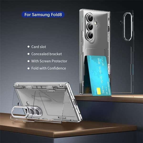 Mobilskal För Galaxy Z Fold 8 MagSafe med Stylus - Karamell