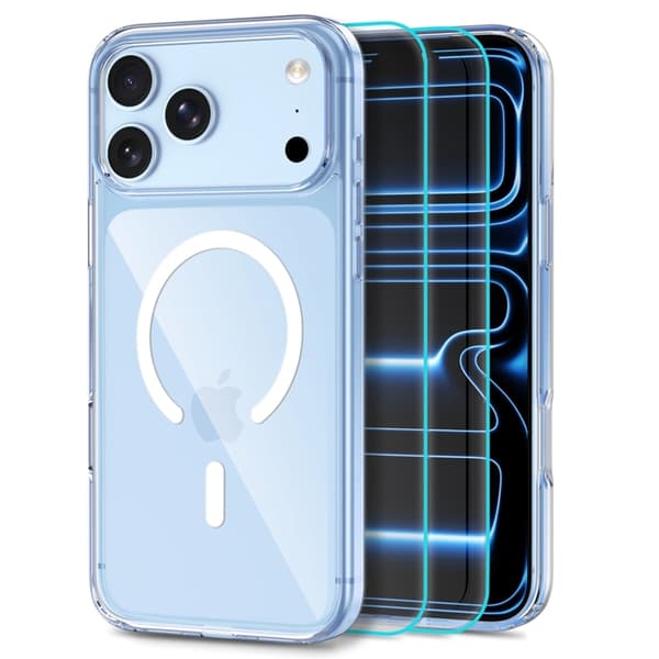 [2-Pack] Tech-Protect Mobilskal för iPhone 18 Pro Max MagSafe med Skärmskydd