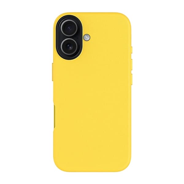 KZDOO Mobilskal till iPhone 17 MagSafe PU + PC Shockproof - Gul Gul