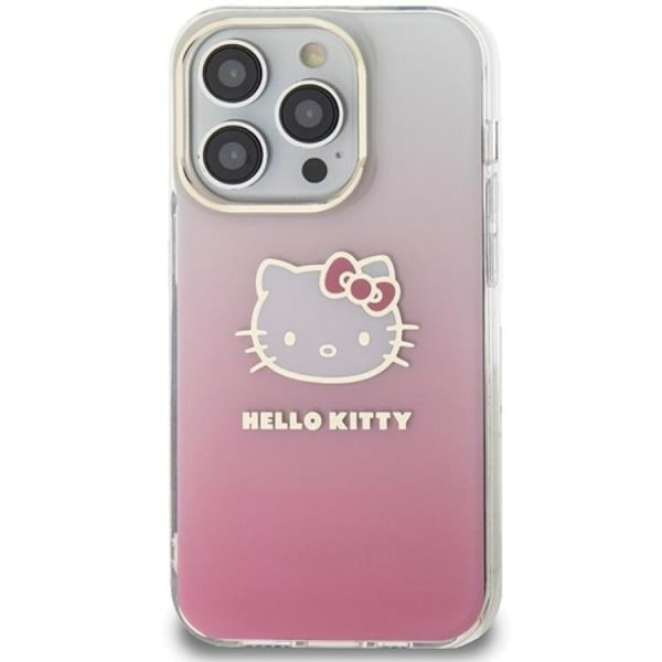 Hello Kitty iPhone 15 Pro Max Mobilskal IML Gradient Kitty Head