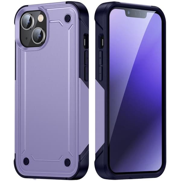iPhone 14 Plus Skal ShockProof - Lila Lila
