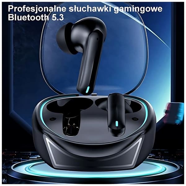 USAMS XJ13 ENC Bluetooth Hovedtelefoner 5.3 TWS - Sort