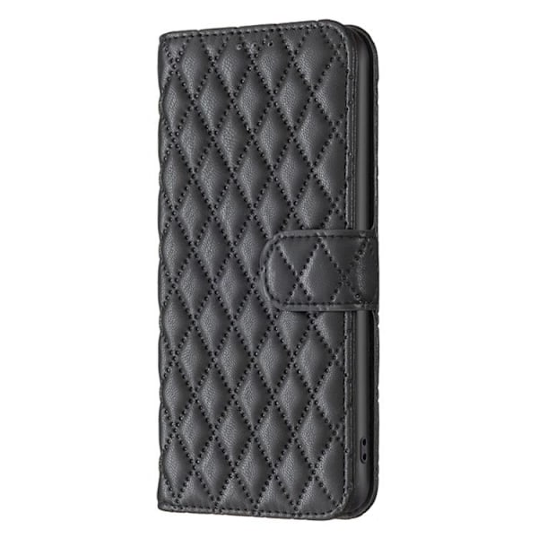 BINFEN iPhone 14 Pro Max Plånboksfodral Rhombus - Svart Svart