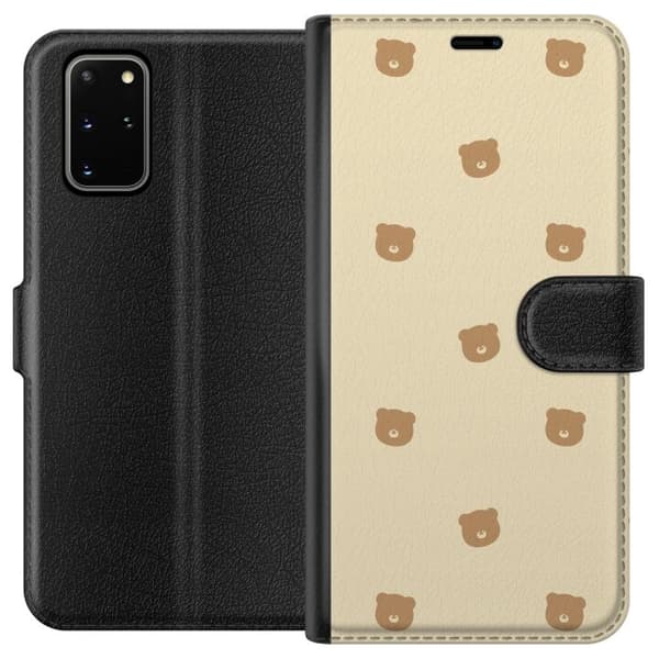 Pung Taske til Samsung Galaxy S20+ med bjørnemønster