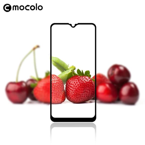 MOCOLO Karkaistu lasi Samsung Galaxy A20s - Musta Black
