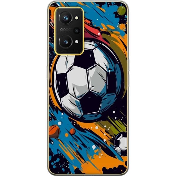 Mobilcover til Realme GT Neo 3T med Fodbolde