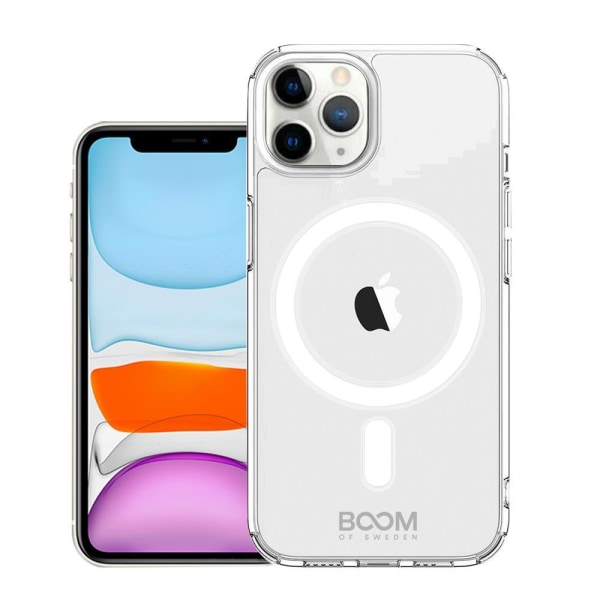 Boom - Magsafe Cover iPhone 11 Pro Max - Gennemsigtig