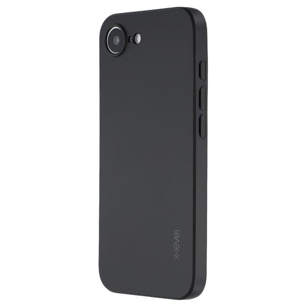 X-LEVEL Guardian Series Mobilskal till iPhone 16e Soft TPU Svart
