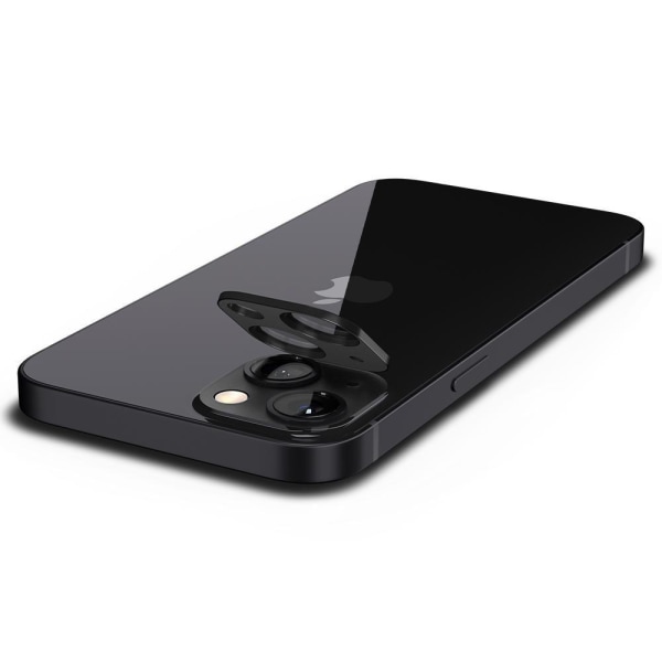 Spigen Optik TR Kameralinsskydd i Härdat Glas 2-Pack iPhone 13 / Svart