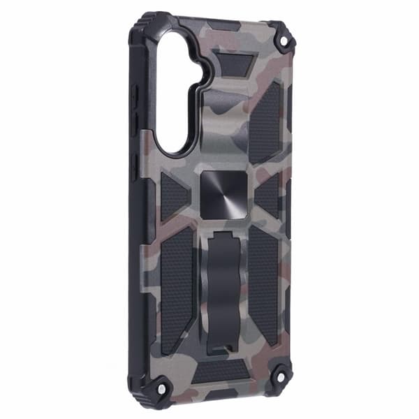 Mobilskal för Samsung Galaxy S26 Kickstand PC + TPU - Armégrön