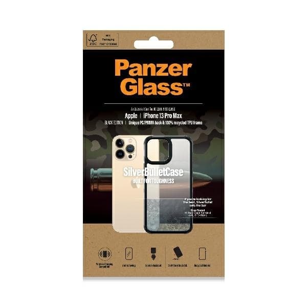 PanzerGlass-puhelinkotelo iPhone 13 Pro Max Military - Punainen