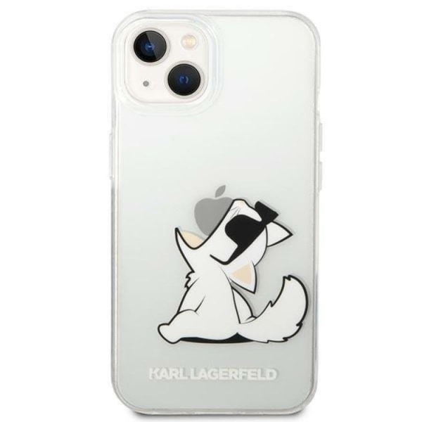 Karl Lagerfeld iPhone 14 Plus Skal Choupette Fun - Transparent