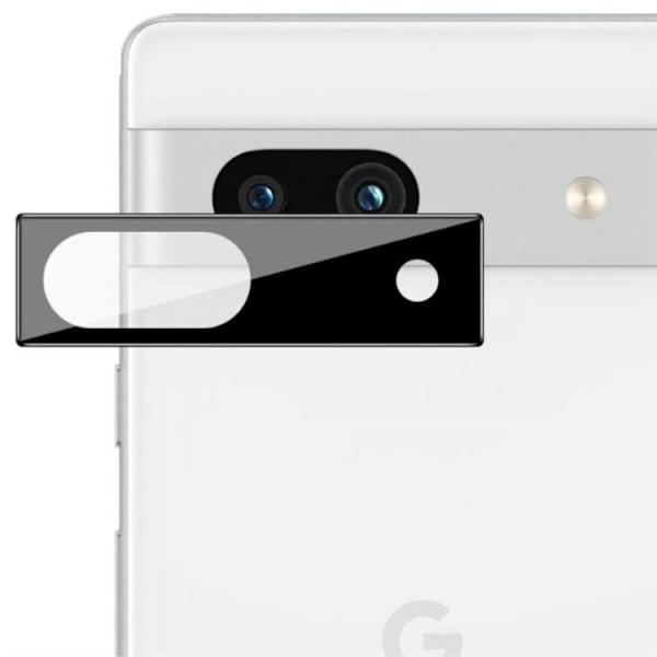 IMAK Google Pixel 7A Kameralinsskydd i Härdat glas - Svart Svart