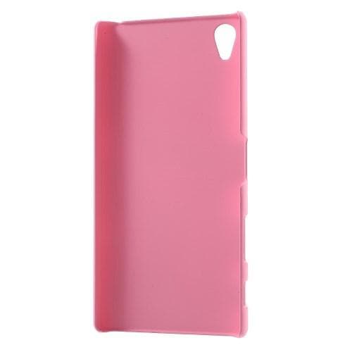 Rubberized Hard Mobilskal till Sony Xperia Z5 Premium - Rosa Rosa