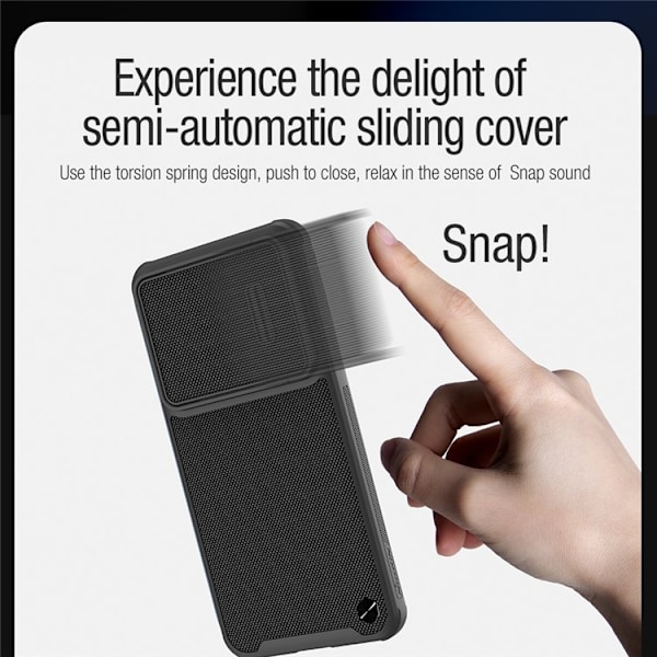 Nillkin Galaxy S23 Plus Mobilskal Drop-proof - Svart Svart