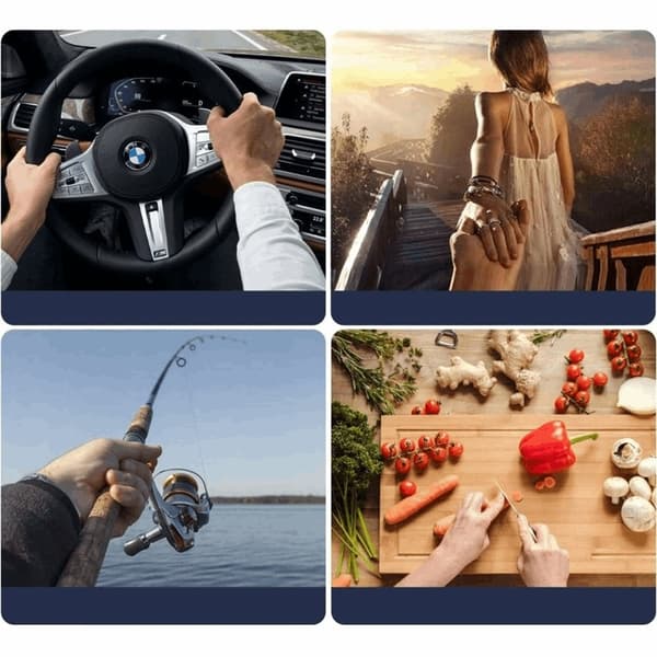 Tech-Protect Magnetisk Magsafe & GoPro & DJi Halshållare - Grå Grå