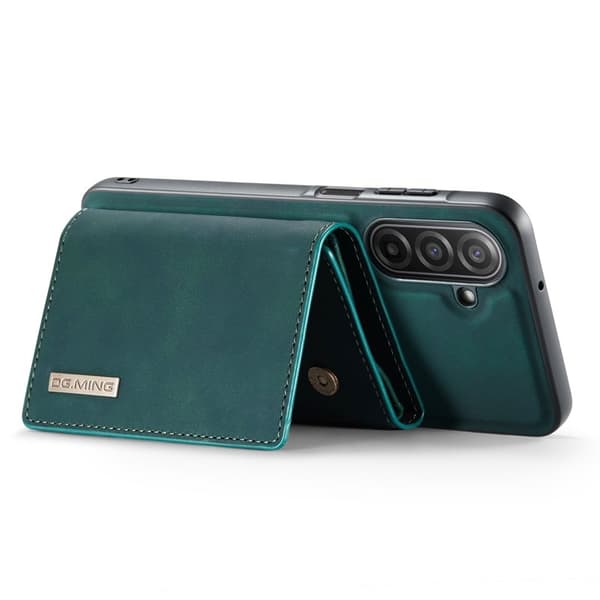 DG.MING Samsung Galaxy A17 5G Konstläder Plånboksfodral Grön