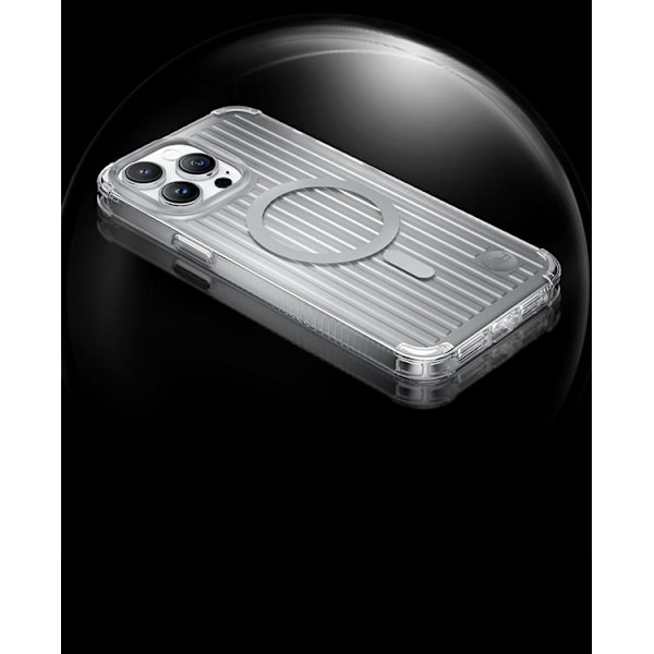 Kingxbar iPhone 14 Plus Skal Magsafe PQY Go Out - Svart Svart