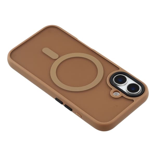 Mobilskal till iPhone 17 MagSafe Skin Touch - Brun Brun
