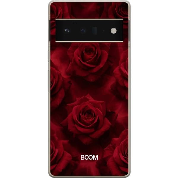 Mobilskal till Google Pixel 6 Pro med Crimson Rose