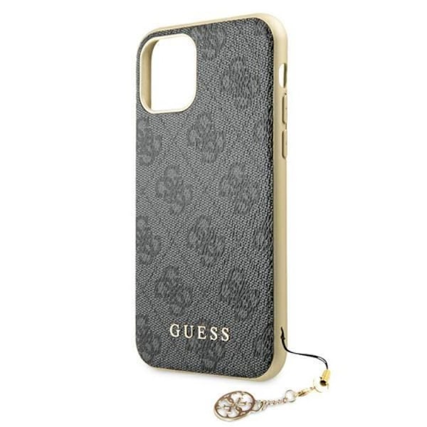 Guess iPhone 11/XR Mobilskal Charms Collection - Grå