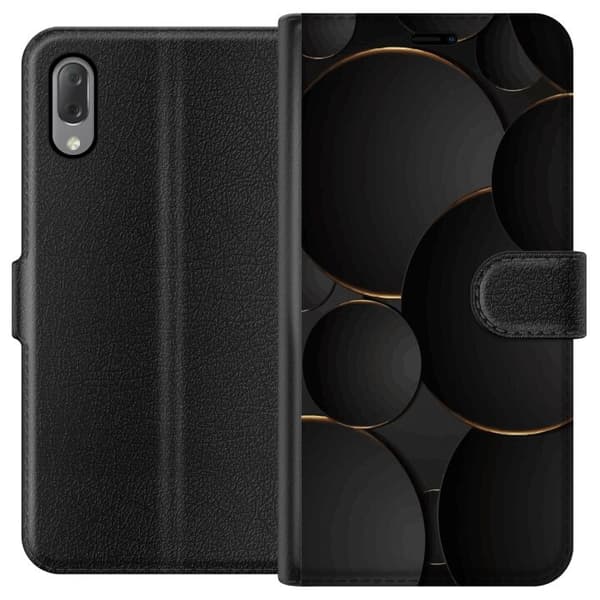 Pungcover til Sony Xperia L3 med Luksuriøse Cirkler