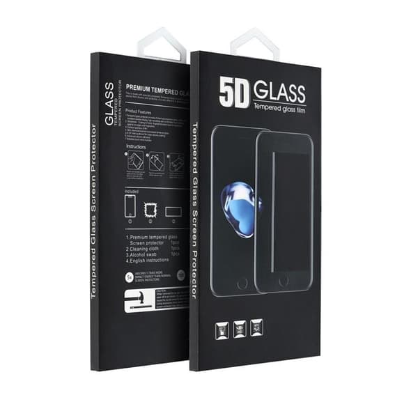 Härdat Glas Skärmskydd för iPhone 17 5D Full Glue Privacy - Svart