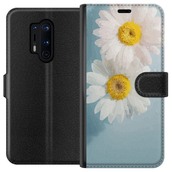 Pungcover til OnePlus 8 Pro med Sommerblomster