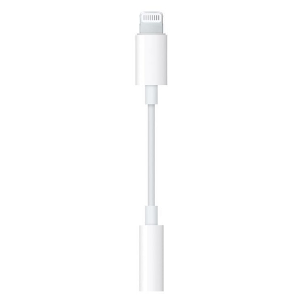 Apple Lightning Til Mini Jack Adaptere - Hvid