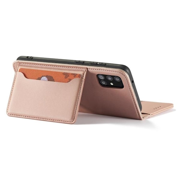 Galaxy A13 5G Plånboksfodral Magnet Stand - Rosa Rosa