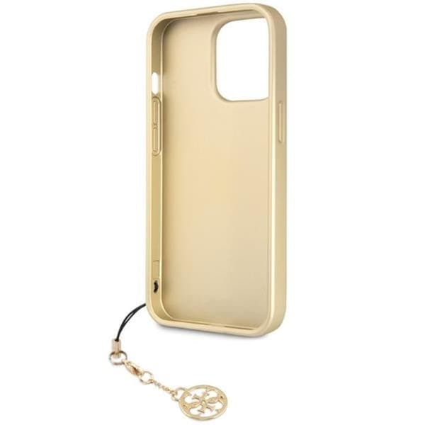 Guess iPhone 14 Pro -puhelinkuori 4G Charms -kokoelma - Harmaa Grå