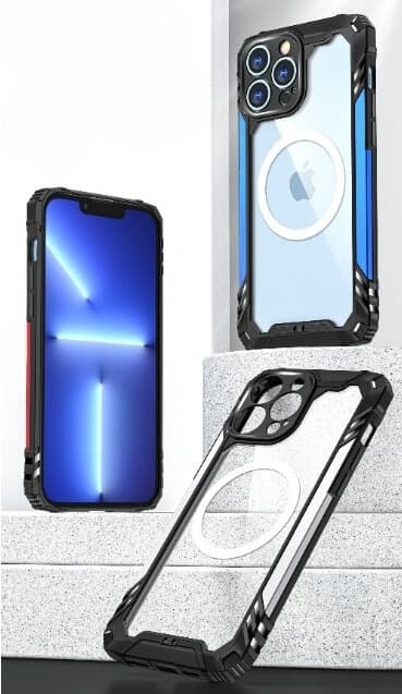 iPhone 14 Plus Skal Magsafe Tough Armor - Röd Röd