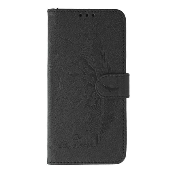 OnePlus 15 5G Plånboksfodral Imprint PU Läder Svart