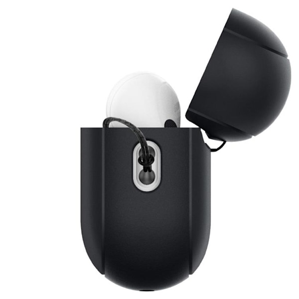 Spigen Airpods Pro 1/2 Skal Silicone Fit Strap - Svart