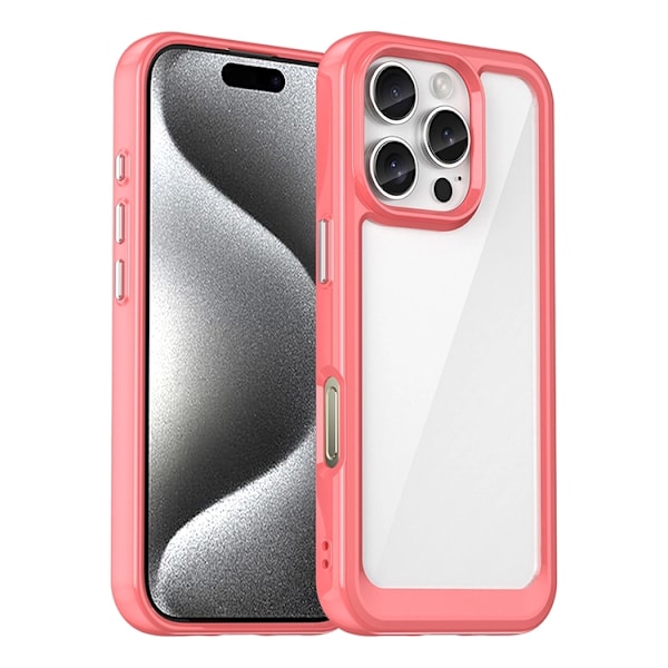 Mobilskal till iPhone 16 Pro Outer Space - Röd