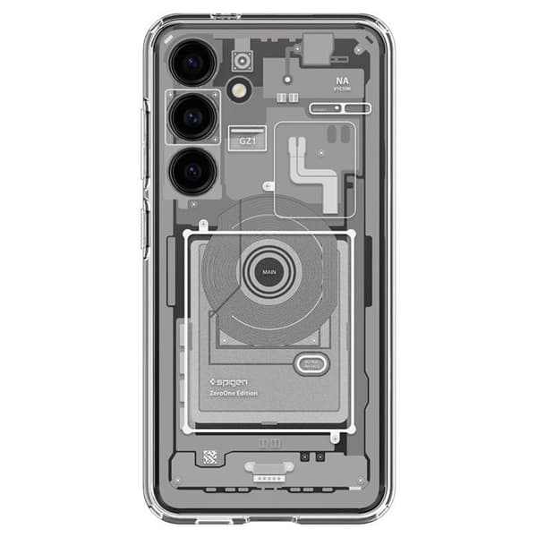 Spigen Mobilskal till Galaxy S24 Ultra Hybird - Vit Zero One Vit