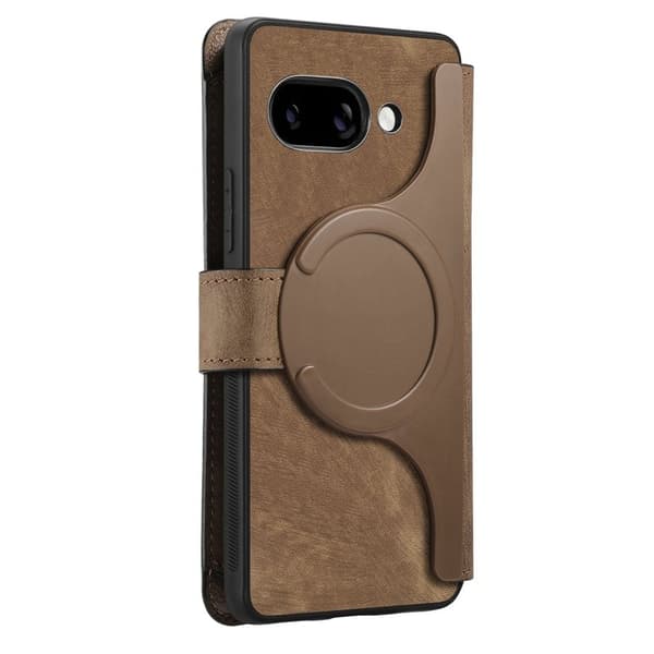 CASENEO Google Pixel 9a Plånboksfodral MW-02 Konstläder - Brun