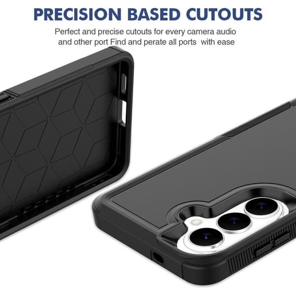 Mobilskal för Samsung Galaxy S26 PC + TPU Stöttålig - Svart