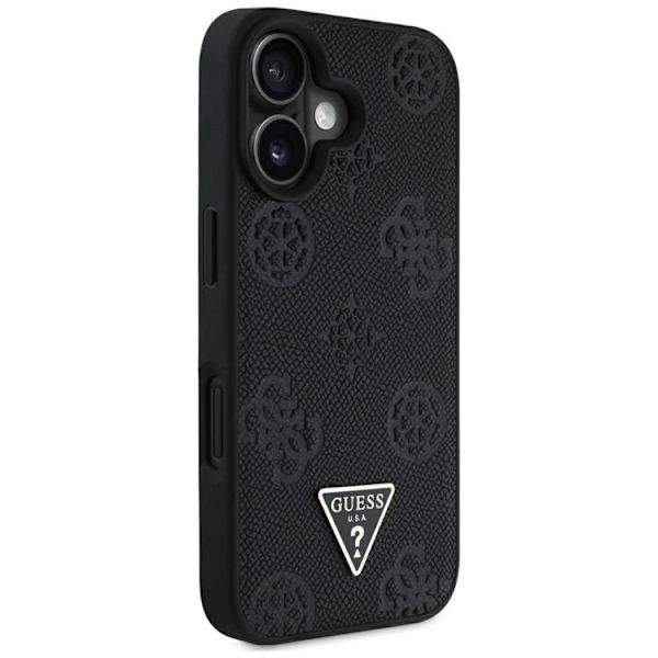 Guess telefontaske til iPhone 16 MagSafe Hot Stamp Peony Triangle