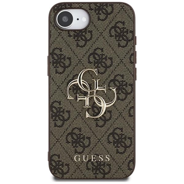 Guess Mobilskal till iPhone 16e 4G Big Logo - Brun Brun