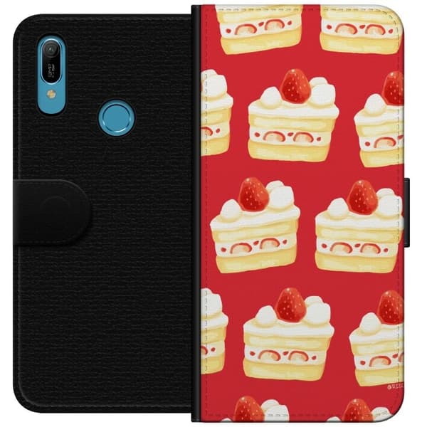 Pungcover til Huawei Y6 (2019) med Kage
