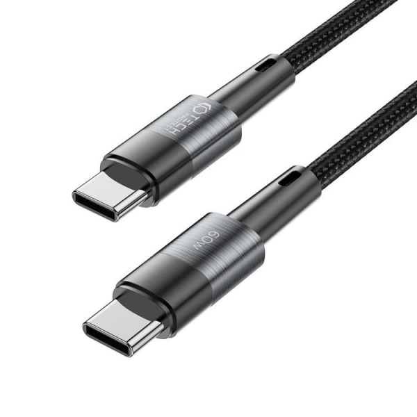 Tech-Protect USB-C till USB-C-kabel Ultraboost 100CM - Grå