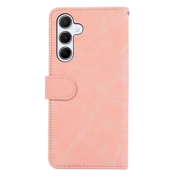 ABEEL Samsung Galaxy A54 5G Plånboksfodral RFID-Skydd Konstläder Rosa