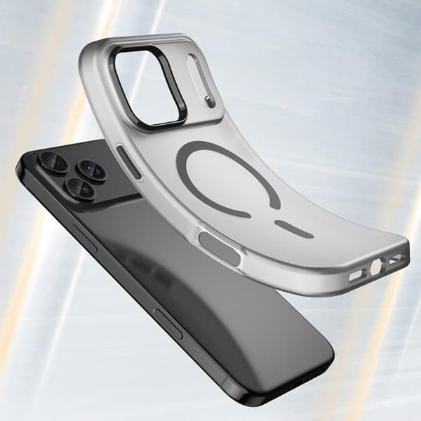 Mobilskal till iPhone 17 Pro MagSafe Abrasive - Matte Svart Svart