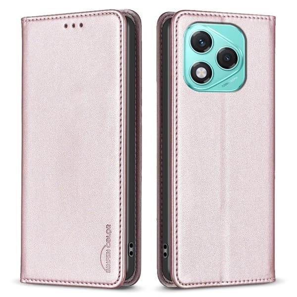 Binfen Color Honor 400 Lite Plånboksfodral Läder BF18 Roséguld