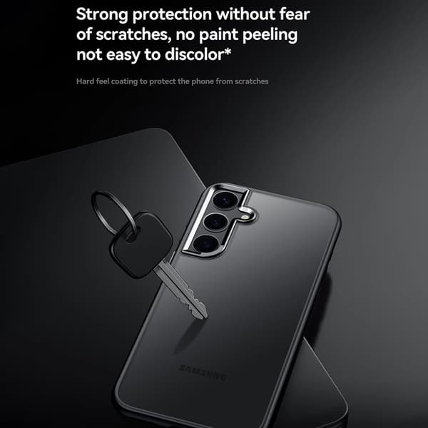 SULADA Mobilskal till Galaxy S24+ PC+TPU Stöttålig Matt Grå