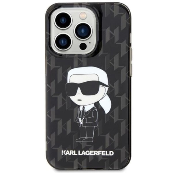 KARL LAGERFELD iPhone 15 Pro Mobilskal Monogram Ikonik - Transpa